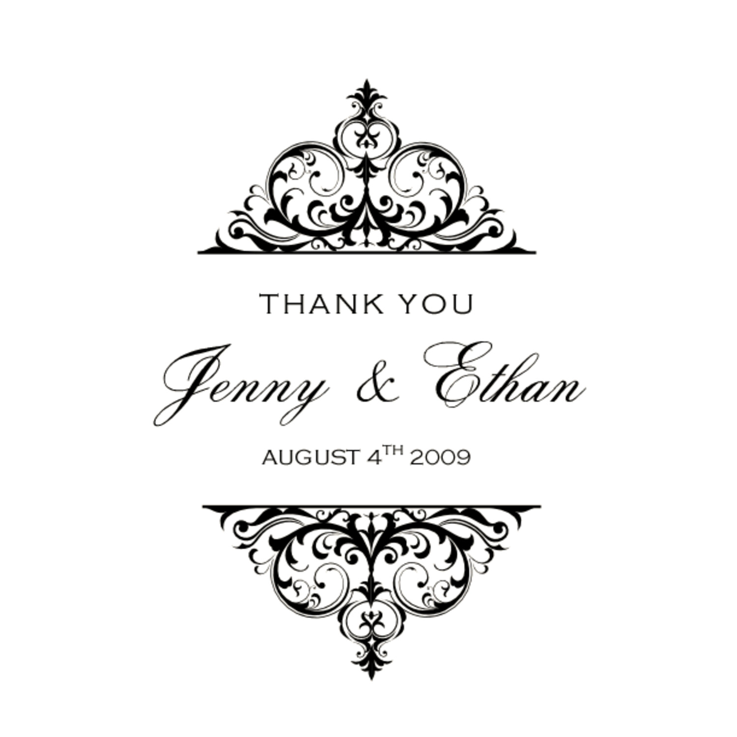 Abbey Cocktail Contemporary and Classic Favor Tags