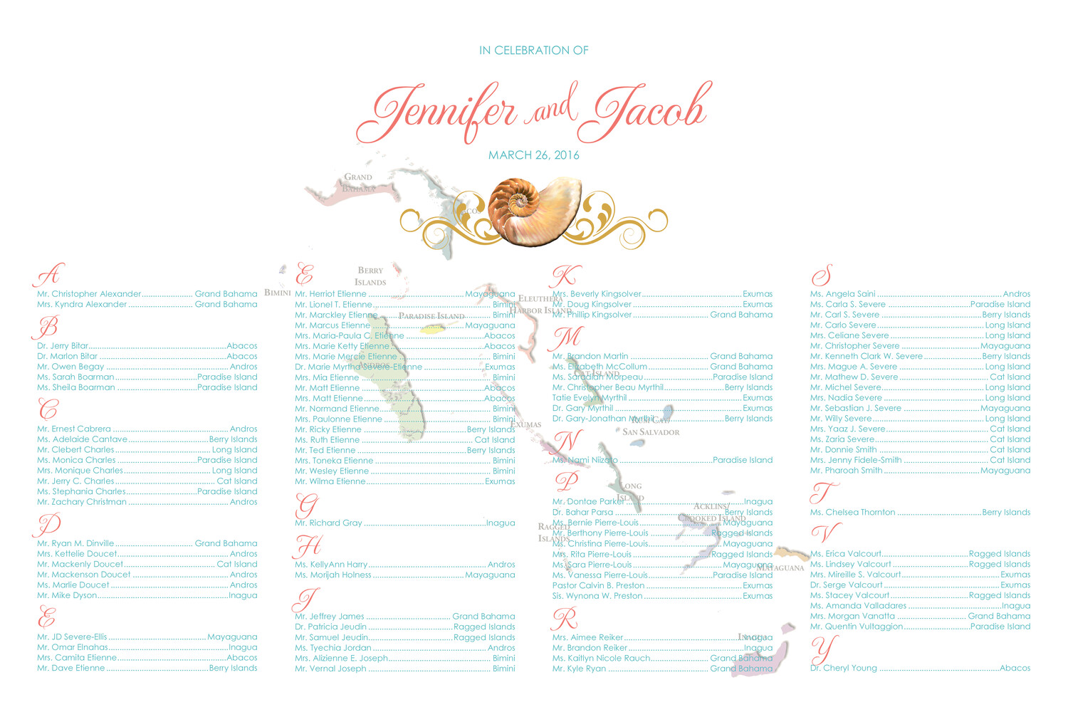 Map of the Bahamas Maps/Travel Seating Charts