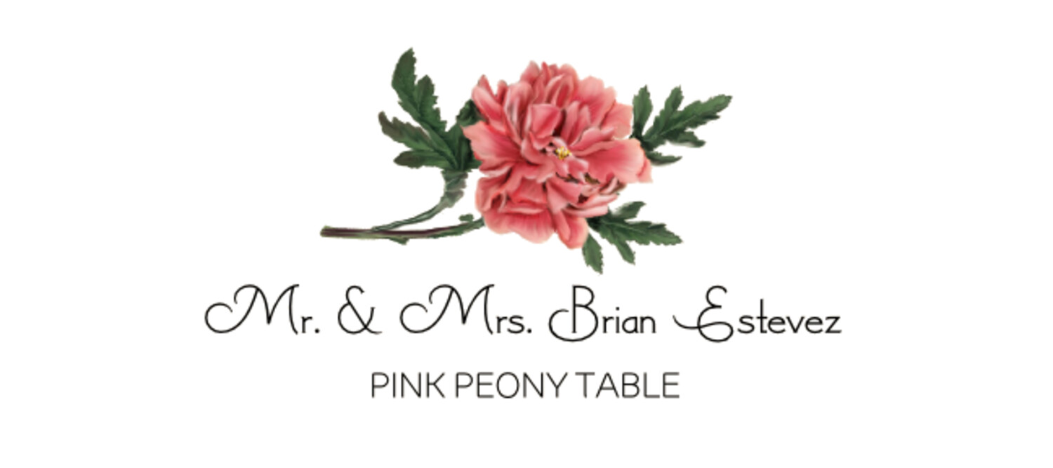 Pink Peony