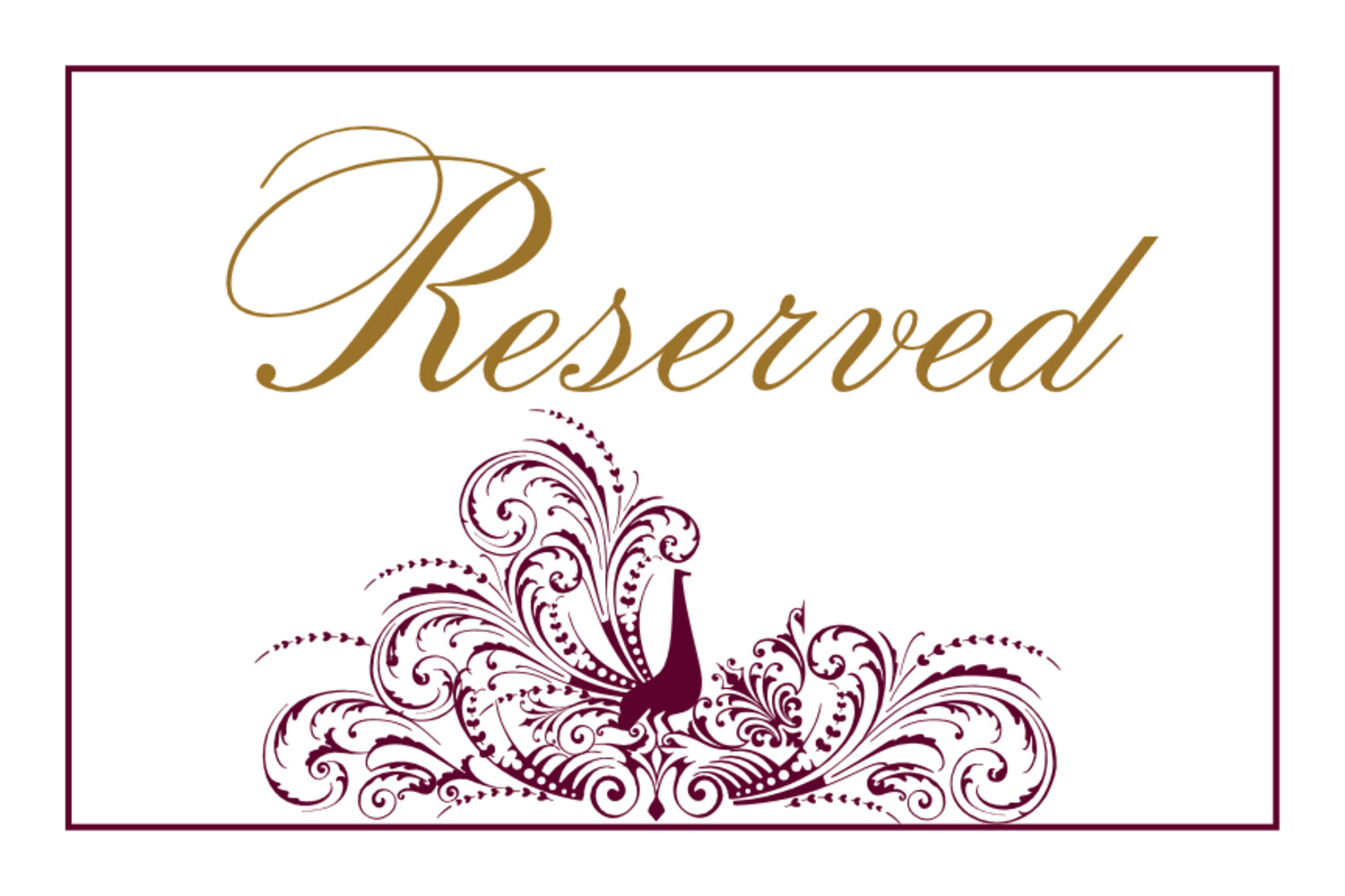 Pompous Peacock Bottom Birds and Butterflies Table Names