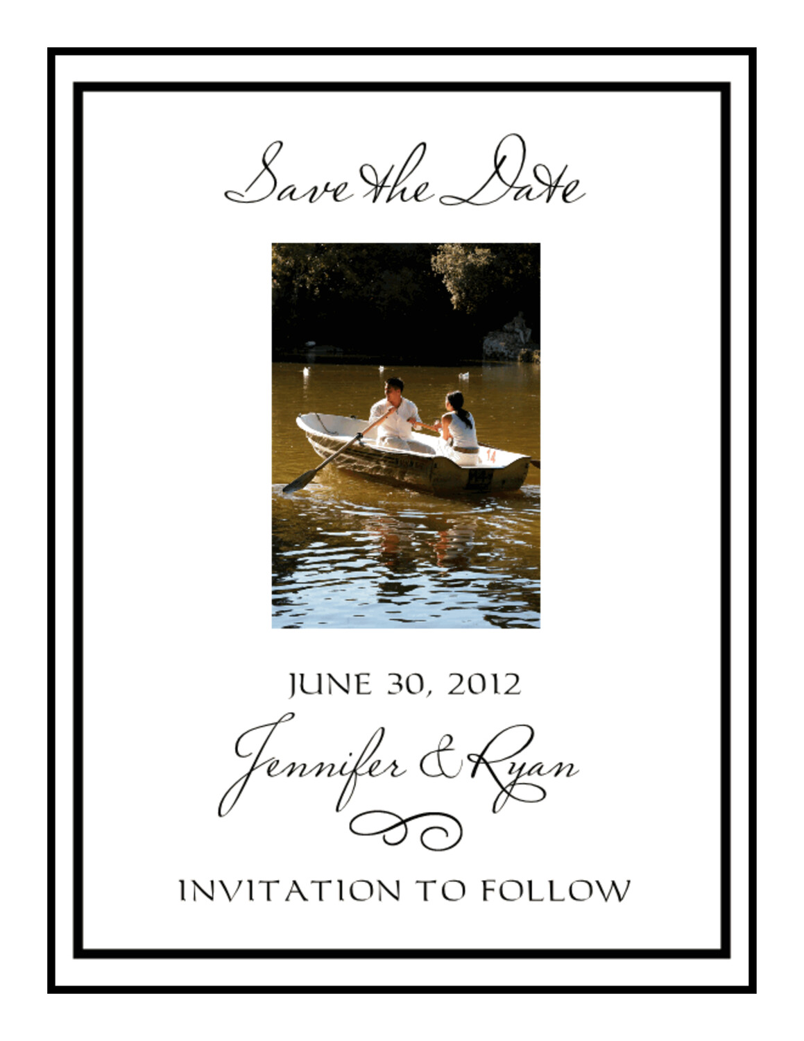 Big Dreams Photo Save the Dates
