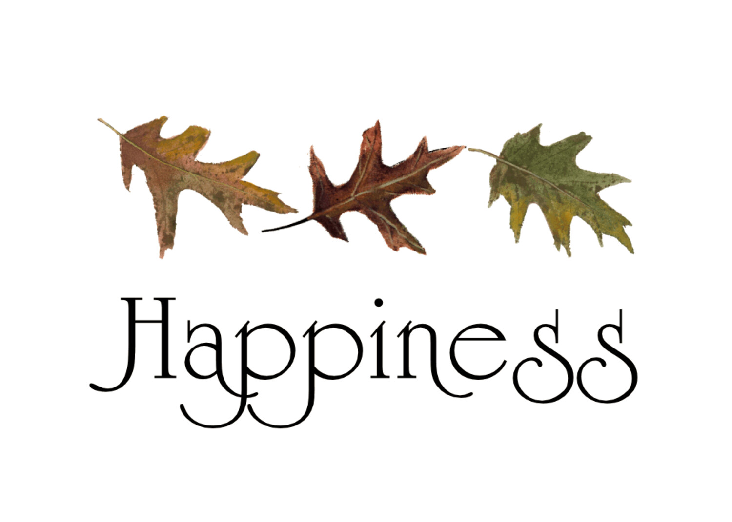 Leaf Pattern Assortment Leaves, Flowers, Vineyard & Grapes Table Names
