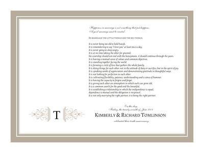 10th Anniversary-A Good Marriage