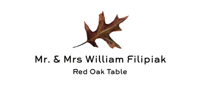Red Oak Colorful Leaf