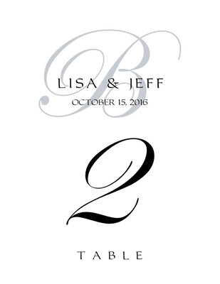 Edwardian Monogram 28