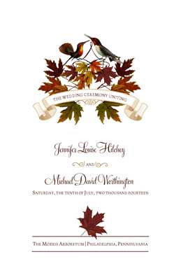 Autumn Leaf Banner