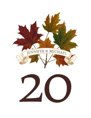 Autumn Leaf Banner