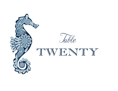 Paisley Seahorse