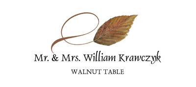 Walnut Twisty Leaf
