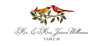 Two Red Birds