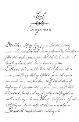 Miss LeGatees Correspondence