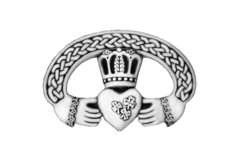 Silver Claddagh Ring