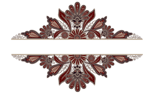 Monogram: Ananda Flower Indian Monogram