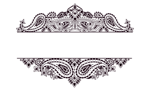 Monogram: Bandana Indian Monogram