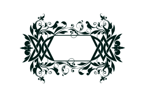 Monogram: Irish Hillside Celtic Monogram