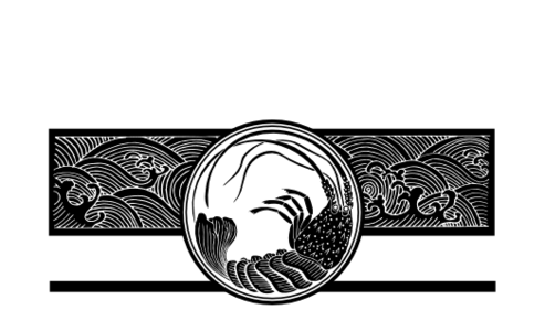 Monogram: Prawn Pattern Japanese Monogram