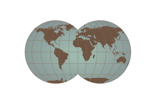 Globe Cultural Illustrations Wedding Illustration