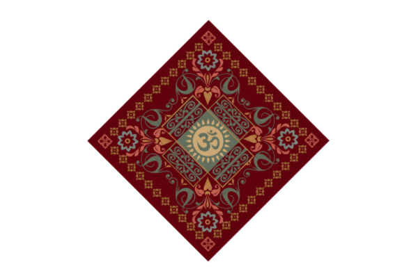Cultural Illustrations Aum Pattern Artwork