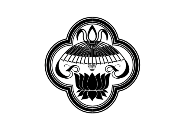 Cultural Illustrations Auspicious Symbol Badge - Parisol Artwork