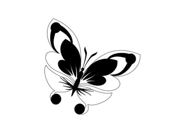 Birds and Butterflies Butterfly Drawing 21 Artwork