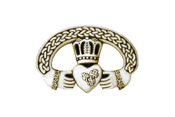 Cultural Illustrations Claddagh Ring (gold) Artwork