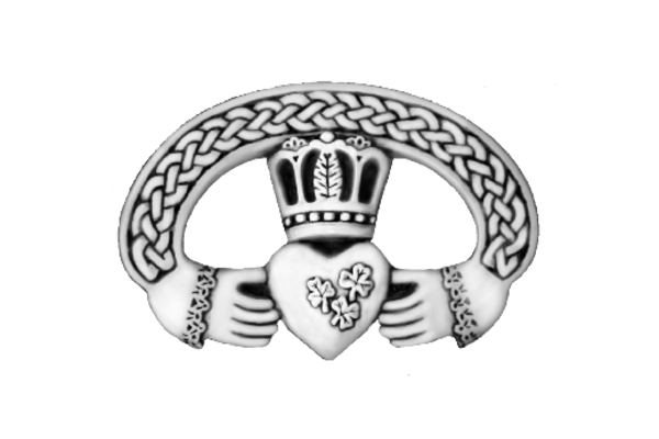 Cultural Illustrations Claddagh Ring (silver) Artwork