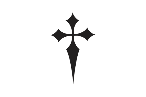 Cultural Illustrations Gothic Cross 07 Artwork