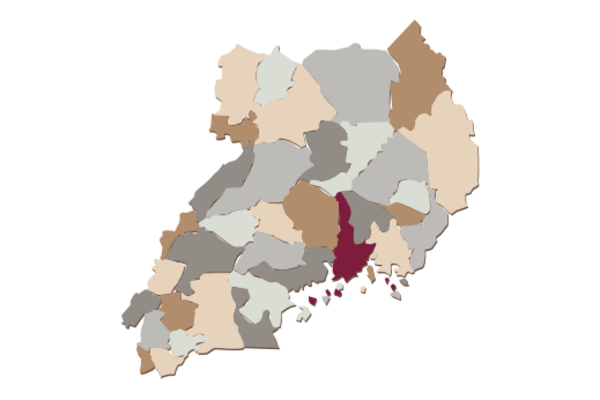 Cultural Illustrations Map of Kenya Artwork