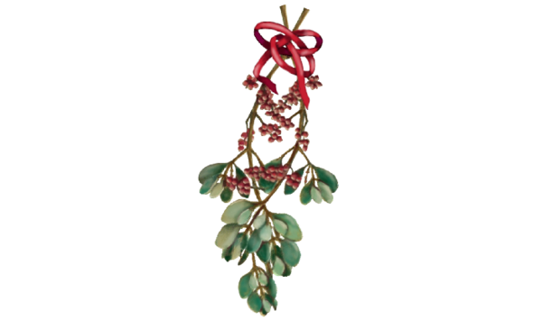 Winter and Holiday Mistletoe Artwork