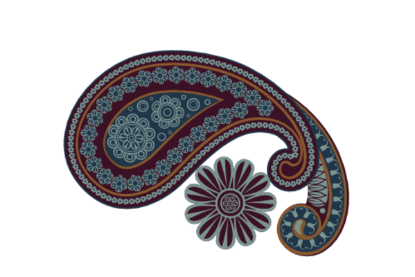 Cultural Illustrations Paisley 02 Artwork