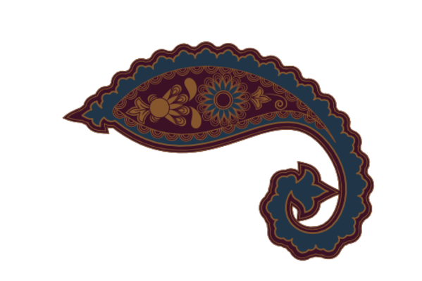 Cultural Illustrations Paisley 05 Artwork