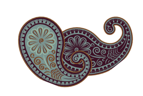 Cultural Illustrations Paisley 10 Artwork