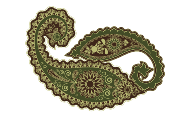 Cultural Illustrations Paisley 11 Artwork