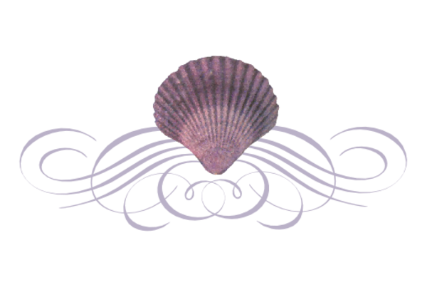 Seashells, Fish, and Beach Seashell Flourish 04 Artwork