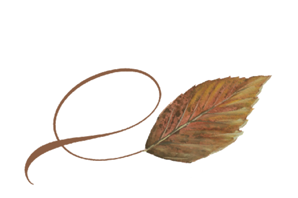 Spring Flowers, Autumn Leaves, Grapes Twisty Walnut Leaf Artwork
